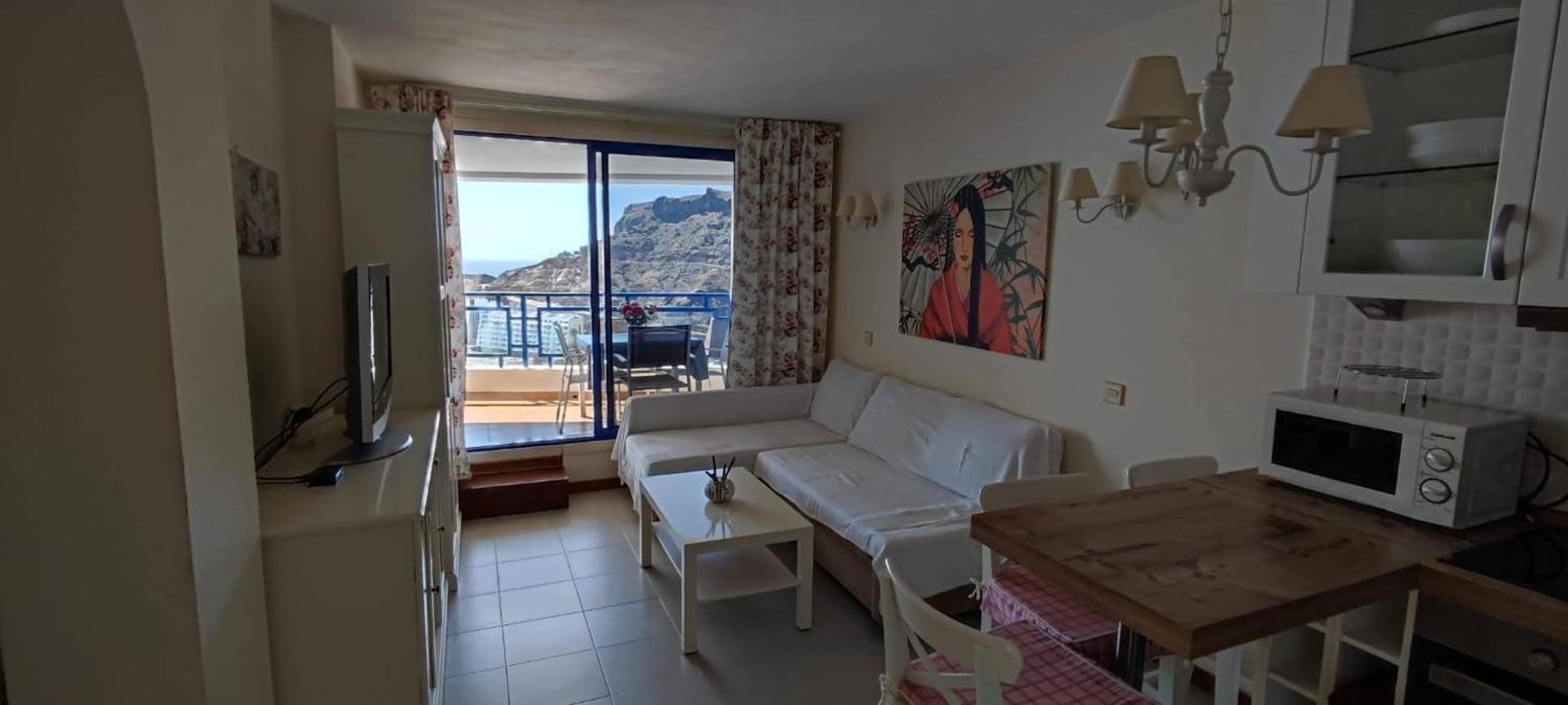 Ocean View Apartment In Taurito, Mogan - Top Floor Exteriér fotografie